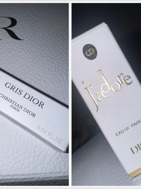 Dior Gris Dior Sample & Jadore mini - White and Black